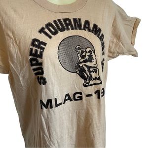 Super Screen Stars Vintage Tee Women's L Super Tournament VII MLAG-1981